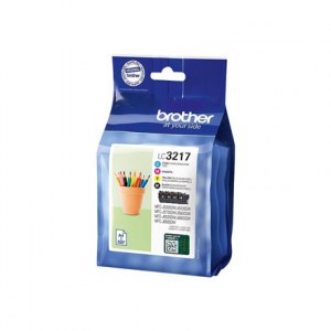 Brother Brother | 3217 Value Pack | Black | Yellow | Cyan | Magenta | Ink cartridge | 550 pages